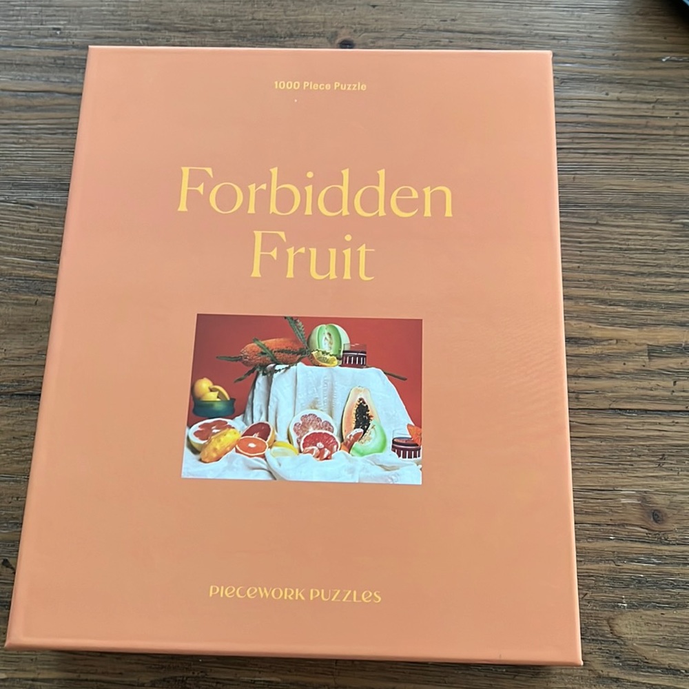 Forbidden Fruit Puzzle - Orange